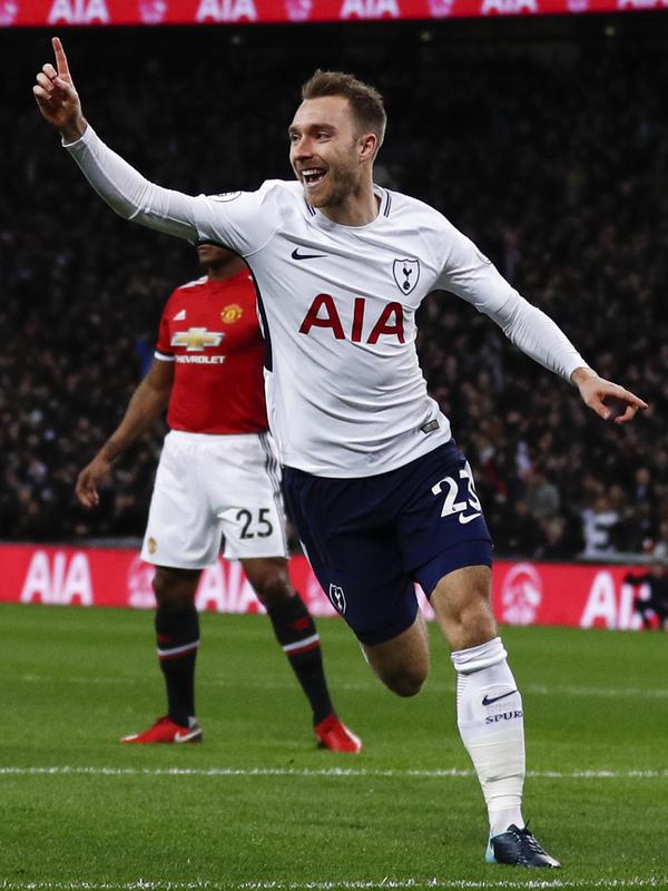Gelandang Tottenham Hotspur, Christian Eriksen. (AFP/Adrian Dennis)