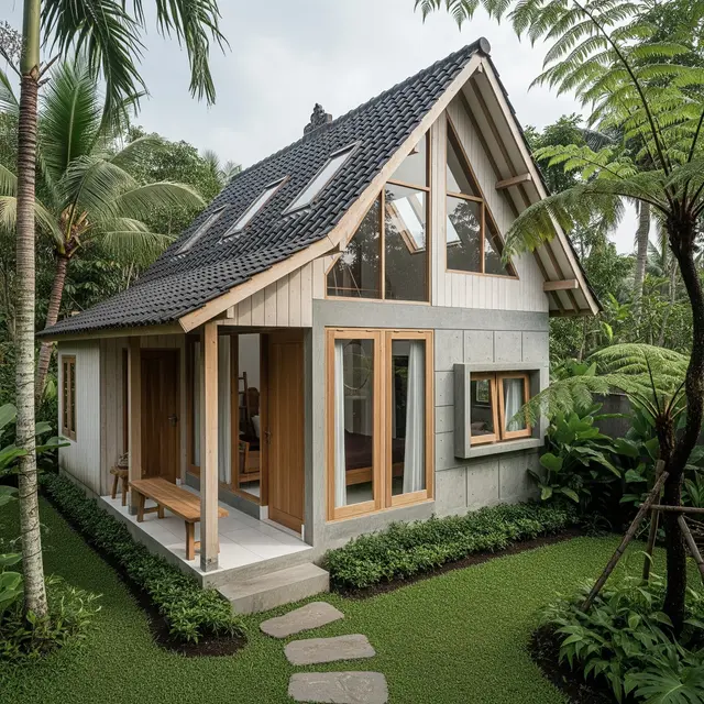 9 Desain Rumah Kecil yang Tidak Pengap, Hunian Mungil Terasa Lega