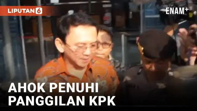 Komisi Pemberantasan Korupsi (KPK) memeriksa Basuki Tjahaja Purnama alias Ahok dalam penyidikan kasus dugaan korupsi terkait pengadaan gas alam cair atau Liquefied Natural Gas (LNG) di PT Pertamina. Ahok diperiksa sebagai saksi untuk melengkapi berka...