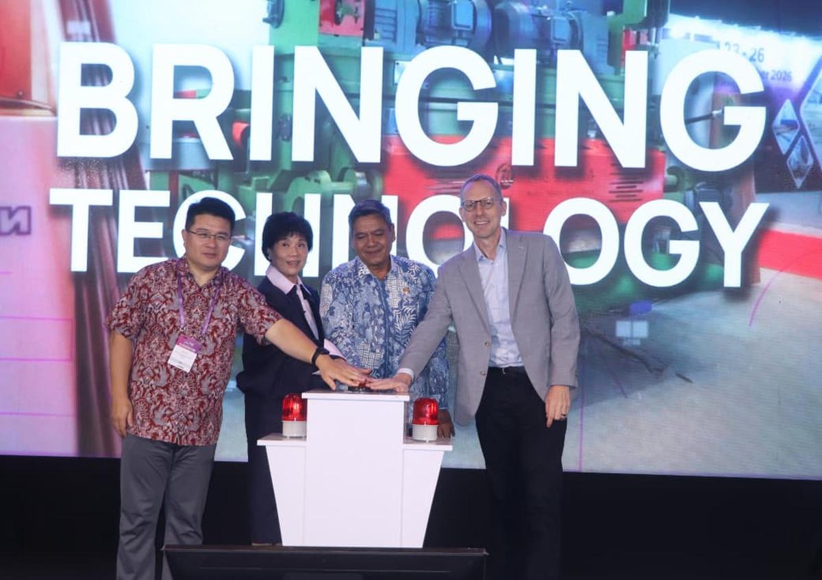 Pelaksana Tugas (Plt.) Direktur Jenderal Industri Agro Kementerian Perindustrian, Putu Juli Ardika, dalam pembukaan IFMAC WOODMAC 2026 di JIExpo Kemayoran, Jakarta. (Ist)