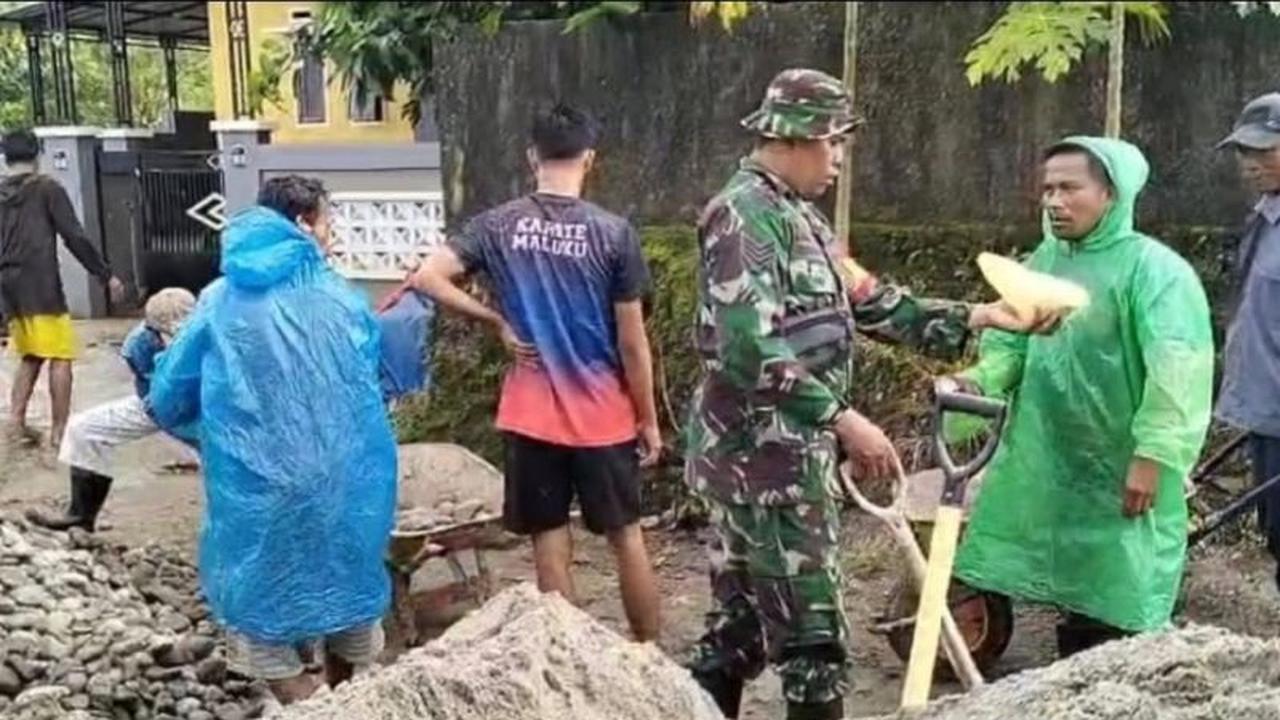 Fakta Unik TMMD Kodim Ambon: Bangun 5 Rumah Layak Huni, Percepat Pembangunan di Teluk Ambon