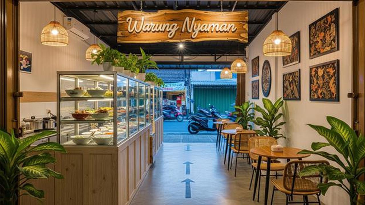 10 Rahasia Warung Makan Kecil Tetap Terlihat Luas, Intip Tata Letaknya untuk Usaha di 2025