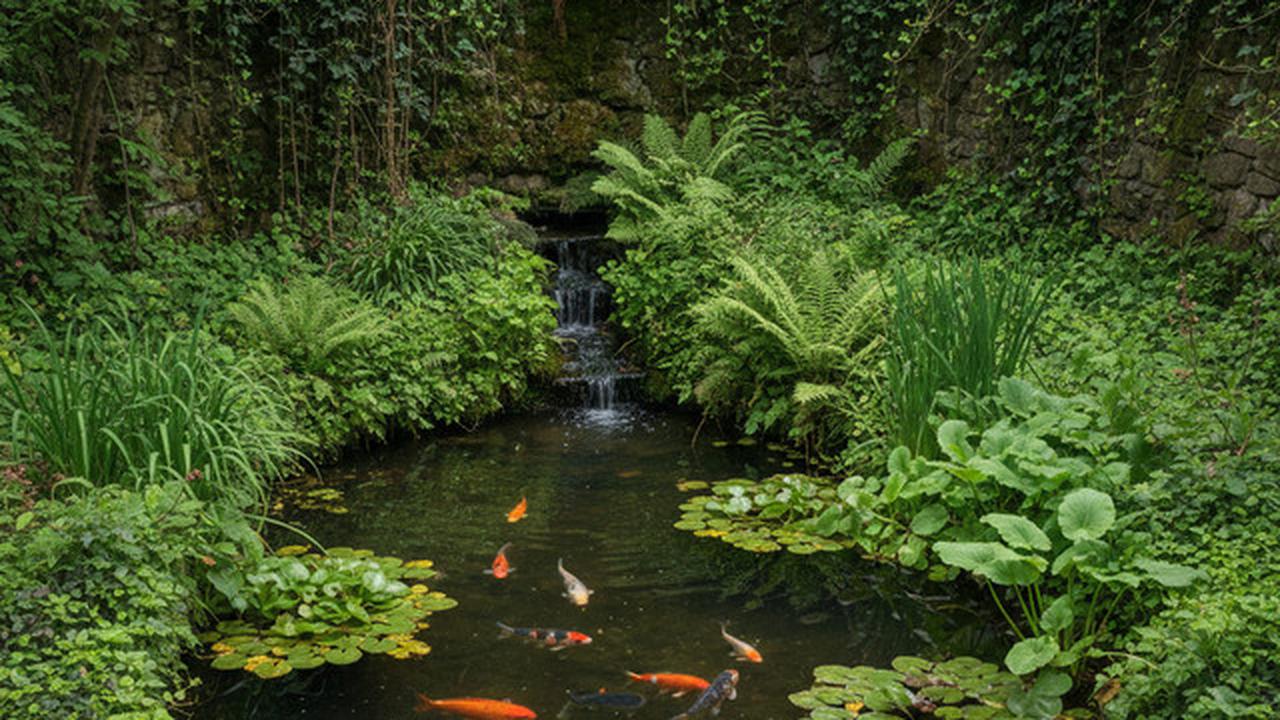 Desain Kolam Ikan yang Terlihat Aman Ini Justru Menarik Ular