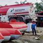 Pihak Pertamina menyatakan saat ini sudah siap 6 mobil tangki dengan masing-masing kapasitas 16.000 liter untuk didistribusikan ke 4 SPBU di wilayah Palu.