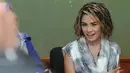 Nikita Mirzani saat memberikan penjelasan kepada pihak Komisi Yudisial terkait kasusnya, Jakarta Pusat, Kamis (18/12/2014). (Liputan6.com/Herman Zakharia)