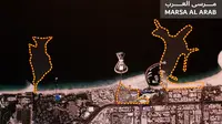 Terkuak, Begini Kemegahan Proyek Reklamasi Marsa Al Arab Dubai