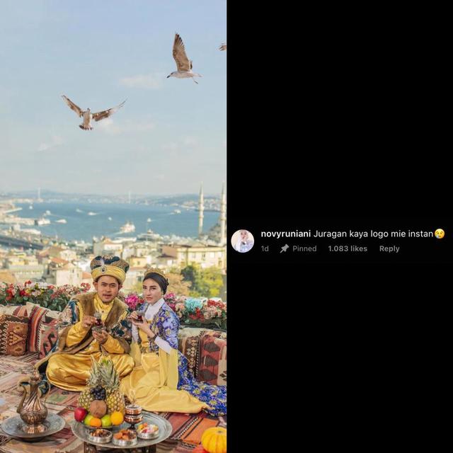 Gilang Widya Pramana dan istrinya Shandy Purnamasari dikenal sebagai Crazy Rich Malang dikomentari warganet.