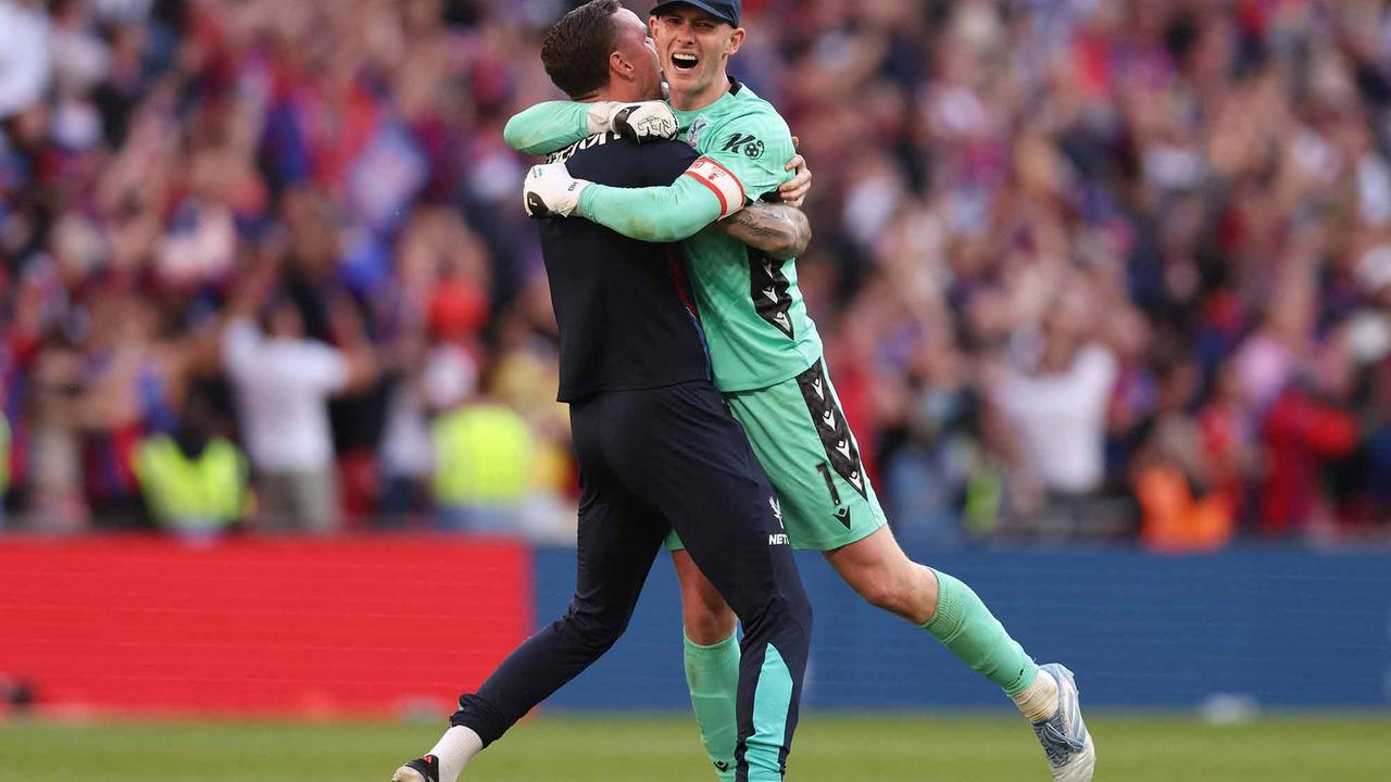 FOTO: Kalahkan Manchester City,  Pertama Kali Crystal Palace Juara FA Cup
