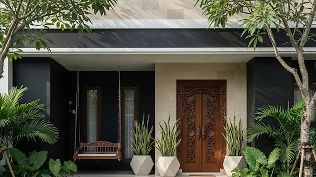 Desain Teras Modern Kontemporer