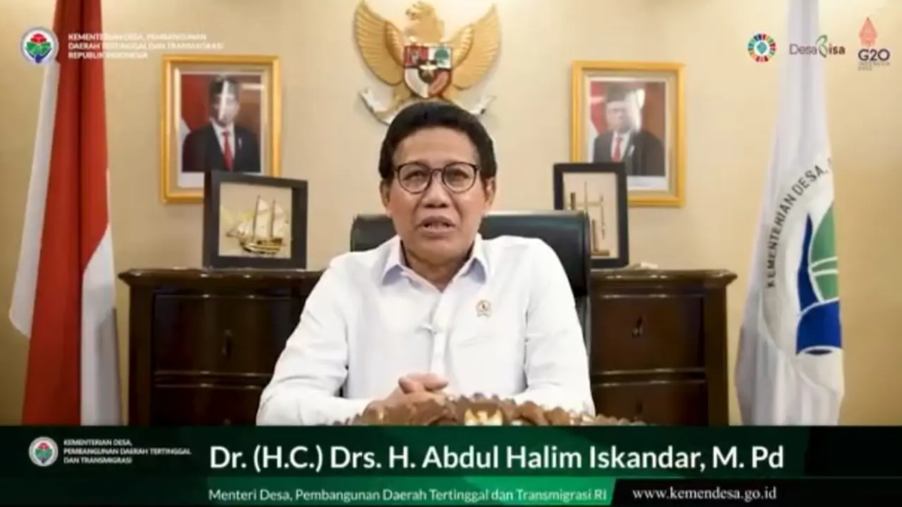 Menteri Desa Pembangaunan Daerah Tertinggal dan Transmigrasi (PDTT) Abdul Halim Iskandar. (Istimewa)