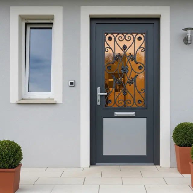 Gambar Pintu Aluminium Rumah Minimalis