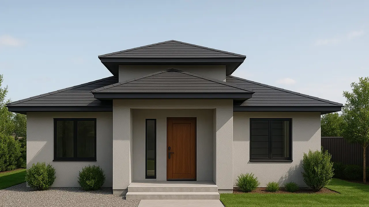 Model Atap Rumah Minimalis 3 Trap