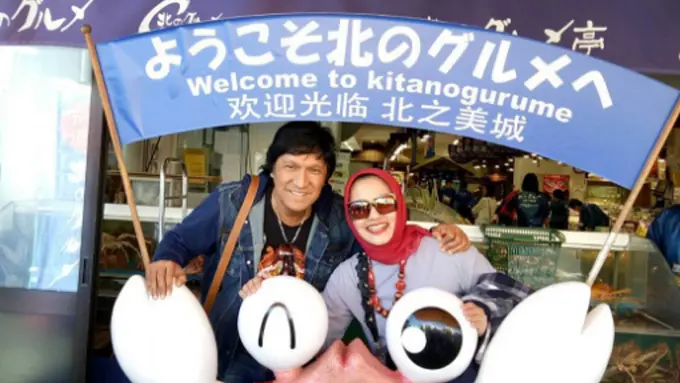 Marissa Haque dan Ikang Fawzi