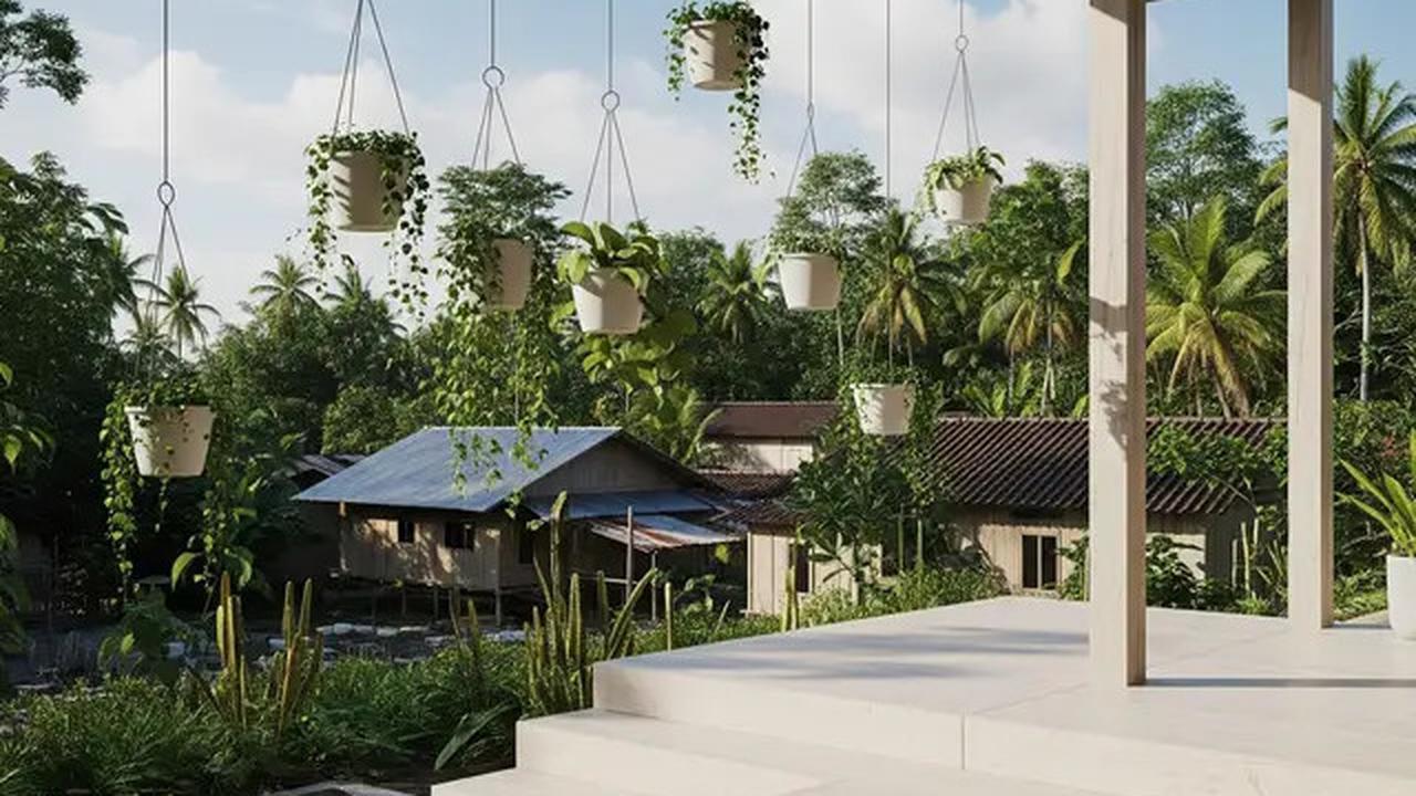 9 Model Teras Terbuka Tanpa Pagar yang Cocok untuk Rumah Tropis 2025, Fungsional
