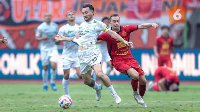 Foto: Duel Imbang Persija Vs Persib dalam Laga Super Big Match BRI Liga 1 2024/2025