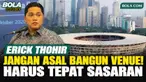 Menpora Erick Thohir menegaskan pentingnya sinkronisasi program kepemudaan dan keolahragaan antara pemerintah pusat dan daerah. Hal itu disampaikan dalam Forum Nasional Transformasi Kebijakan Kepemudaan dan Keolahragaan di Jakarta, 15 Oktober 2026. ...