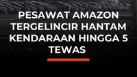 Kecelakaan maut melanda Bandara Internasional Miami, Amerika Serikat, pada Minggu sore (14/00) waktu setempat. Pesawat kargo Boeing 767-300 yang dioperasikan maskapai 21 Air untuk jaringan Amazon Air tergelincir keluar landasan usai mendarat, menabrak sejumlah kendaraan, dan terbakar.