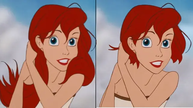 Putri Disney Berambut Pendek