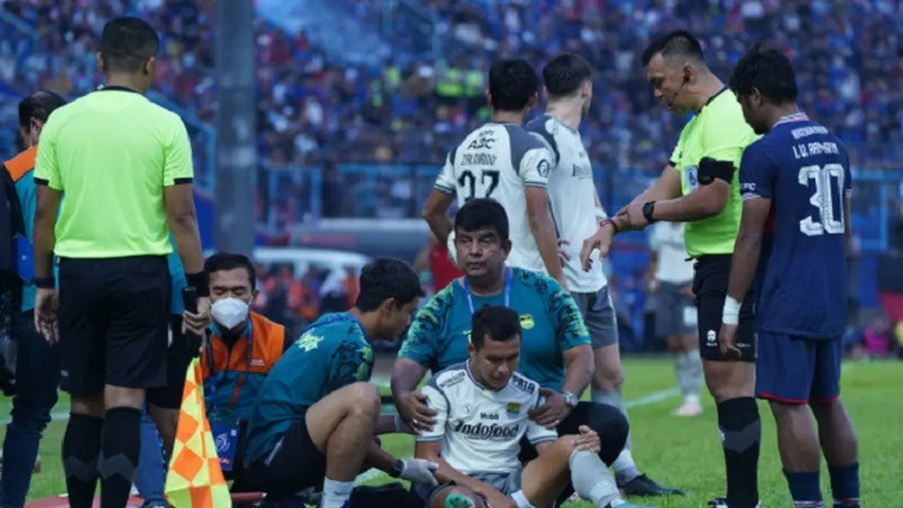 Gelandang Persib Bandung, Erwin Ramdani.