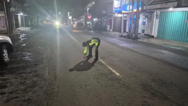Kecelakaan Beruntun di Cikole Sukabumi, Satu Pemotor Tewas, Satu Luka Berat