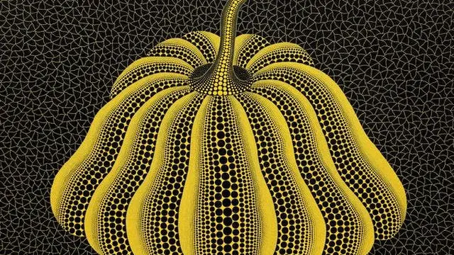Pumpkin, Yayoi Kusama, 1995