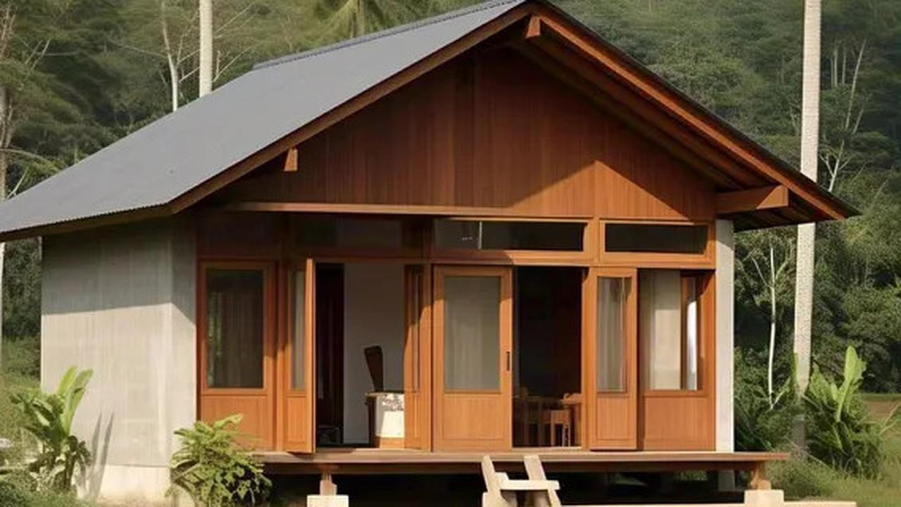 7 Ide Desain Rumah 2 Kamar di Kampung, Sederhana tapi Terlihat Mewah