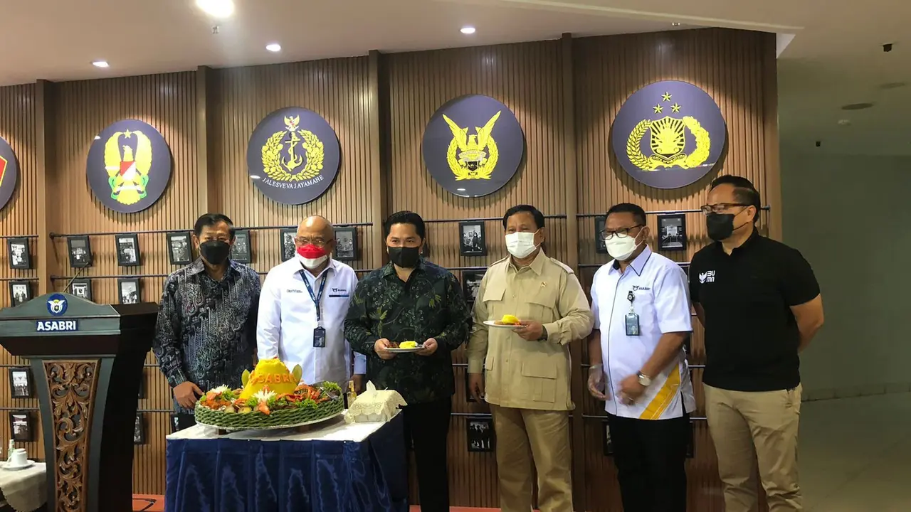 PT ASABRI (Persero) memperingati HUT ke-51, sekaligus meresmikan program autentikasi digital yaitu untuk mempermudah layanan peserta aktif dan pensiun TNI-POLRI, maupun ASN.