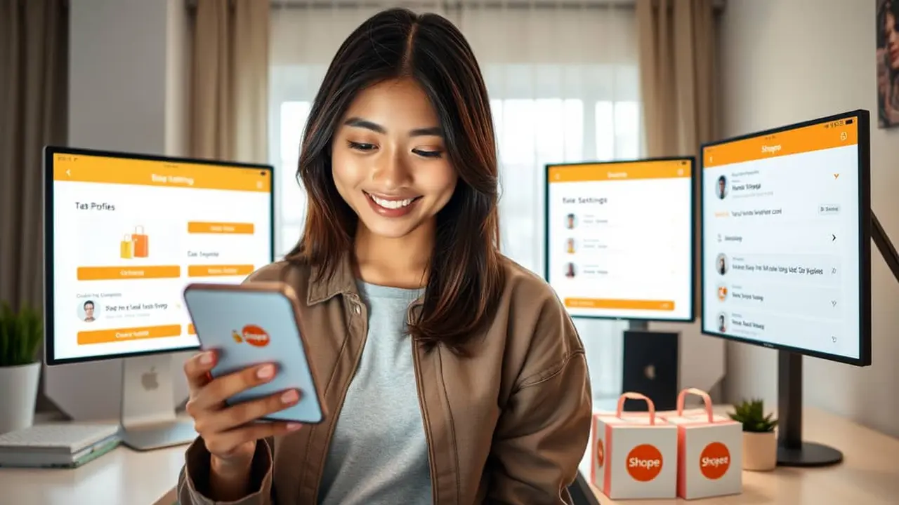 cara mengganti username shopee