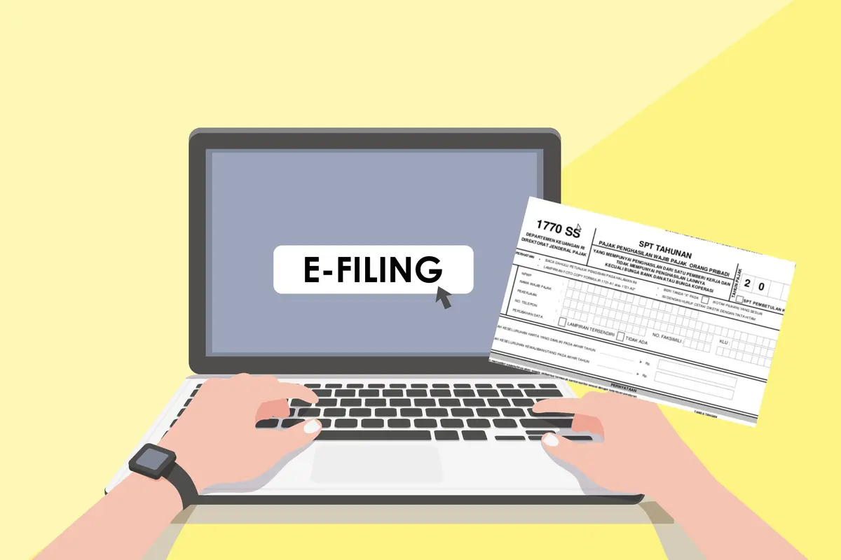 Banner Lapor Pajak dengan E-Filing