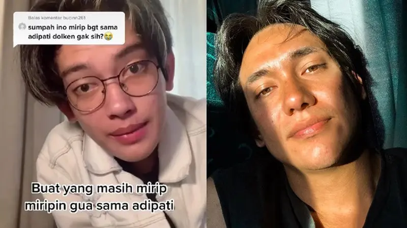 Tanggal Lahirnya Sama, Ini 6 Potret Fikri Seleb TikTok yang Mirip Adipati Dolken