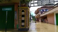 Banjir rendam delapan desa di Sampang, Madura (Liputan6.com / Dhimas Prasaja)