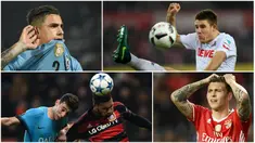 Manchester United diyakini akan menambah bek baru pada bursa transfer Juni mendatang. Berikut ini delapan bek muda yang berpotensi diboyong oleh Setan Merah. (AFP)