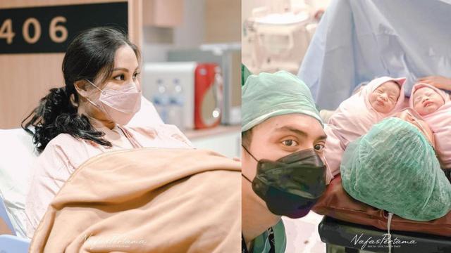 7 Potret Perjuangan Artis Melahirkan Bayi Kembar, Terbaru Anisa Rahma