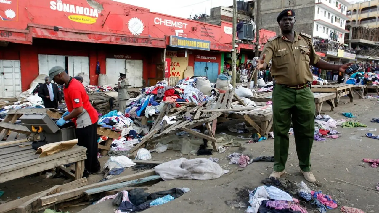 Ledakan di Nairobi