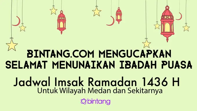 Jadwal Puasa 2015 Bagi Warga Medan dan Sekitarnya