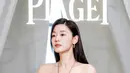 Di tengah atmosfer eksklusif dan artistik khas Piaget, ia tampil bukan hanya sebagai duta merek, tapi juga sebagai inkarnasi nyata dari visi estetika Play of Shapes yang menggabungkan cahaya, bentuk, dan keindahan yang tak lekang oleh waktu. [Dok/Piaget].