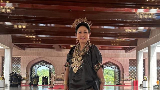 Potret diri Titiek Soeharto kondangan, sumber Instagram: @titieksoeharto