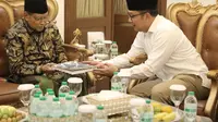 Silaturahmi ke Kyai Said Aqil, Ridwan Kamil Didoakan Lancar Urusan di Pilgub Jakarta