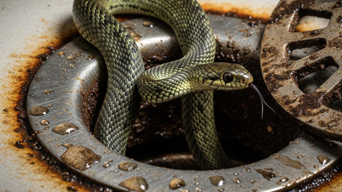 5 Jenis Ular yang Bisa Muncul di Selokan dan Cara Mencegahnya, Aman dan Efektif