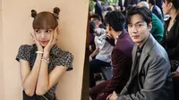 Seleb Korea di Paris Fashion Weeks (Sumber: Instagram/lalalalisa_m dan soompi)