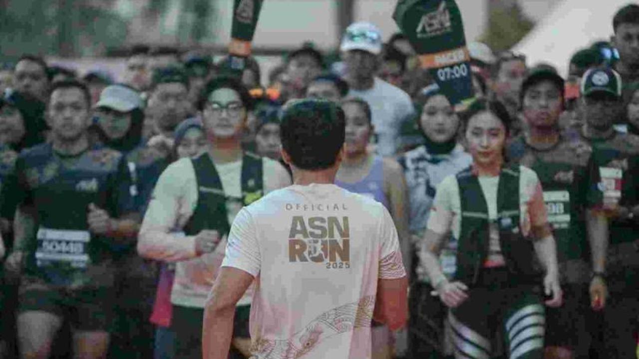 Diikuti 1.700 Peserta, ASN Run 2025 Jadi Bukti Jakarta Kota Aman dan Nyaman, Kata Pramono