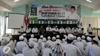 Suasana doa bersama untuk kesuksesan Muktamar NU ke-33, Jakarta, Kamis (30/7/2015). Muktamar tersebut akan digelar 1-5 Agustus 2015 di Jombang, Jatim.(Liputan6.com/JohanTallo)