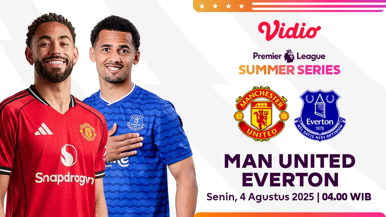 Nonton Streaming PL Summer Series - Manchester United vs Everton di Vidio