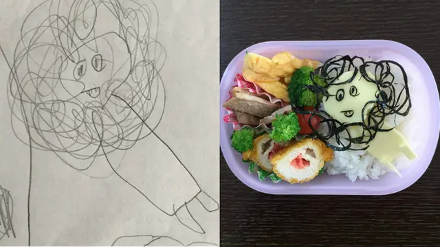 Bento karya Takafumi Ozeki demi anak yang disayangi.