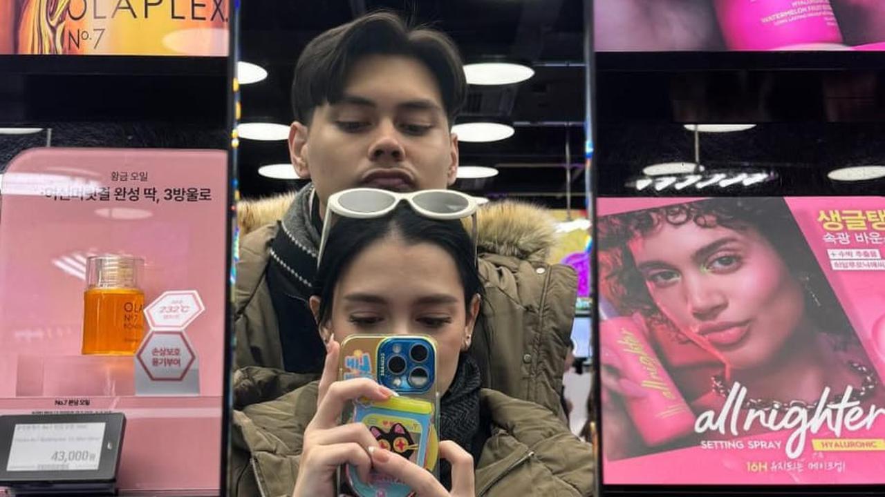 Potret Yasmine Ow Bulan Madu di Korea Bareng Suami, Kalap Belanja Makeup dan Softlens
