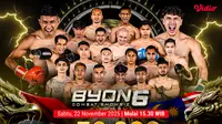 BYON Combat Showbiz 6 Tayang Akhir Pekan Ini: Intip Deretan Petarungnya