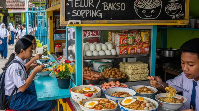Ide Warung Makan yang Cocok untuk Rumah Depan Sekolah