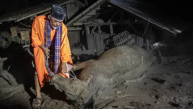 Upaya Pencarian Korban Erupsi Gunung Semeru