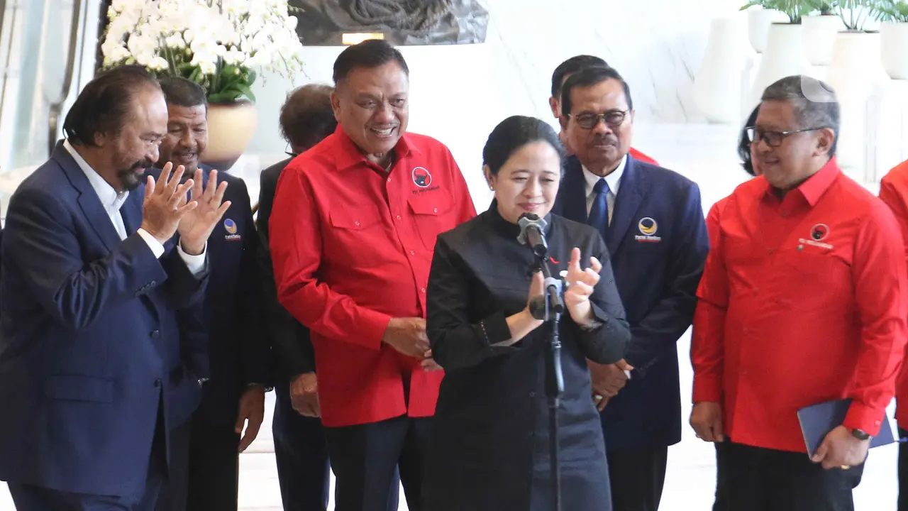 Puan Maharani Temui Surya Paloh