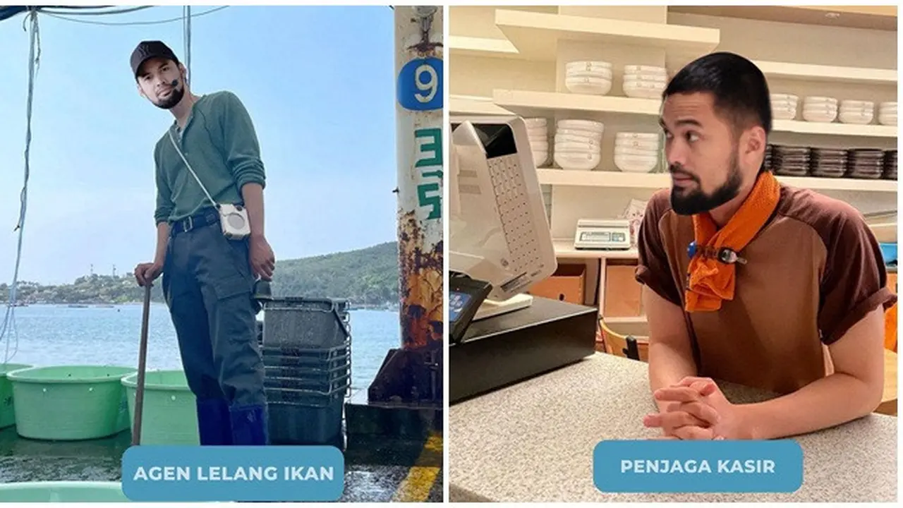 8 Editan Foto Teuku Wisnu jadi Kim Seon Ho di Hometown Cha-Cha-Cha, Kocak Banget